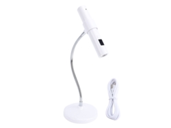 Yncm2026-lámpara De Gel Para Uñas Mini Con Temporizador 30s/60s, Cuello Ajustable 360°, Control Táctil Y Recargable, Luz Led De Curado