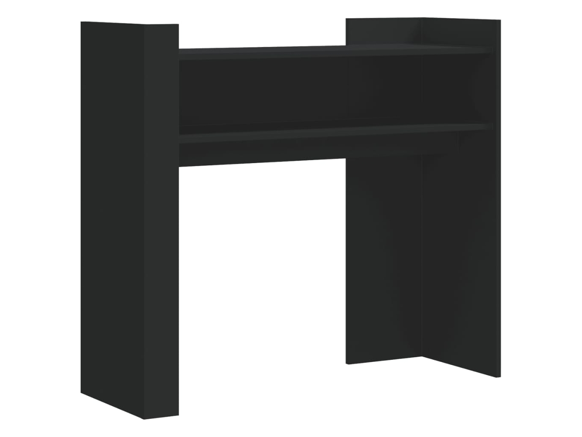 Maison Exclusive - Mesa Consola De Madera De Ingeniería Negra 100x35x90 Cm