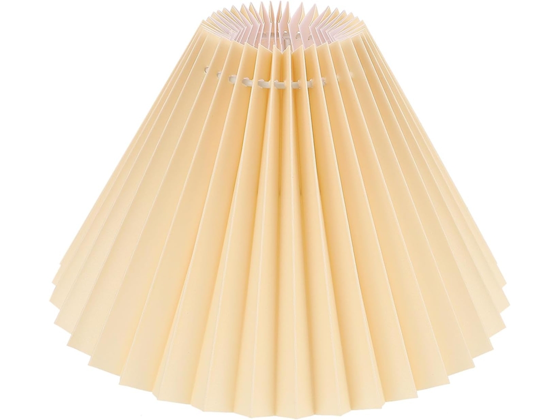Lámpara De Mesa De Tela Beige Para Dormitorio