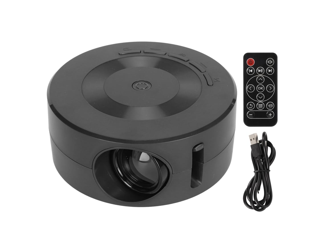 Projetor Mini Led 1080p Com Alto-falante Integrado Portátil Para Casa Com Função De Mesma Tela Ios Android