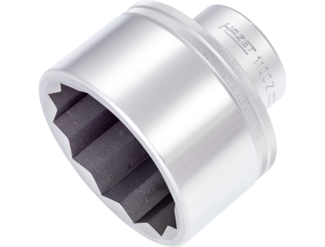 HAZET 1100Z-80 Llave de Vaso Hexagonal Doble: Cuadrado Hueco 1 Pulgada 25 Mm Perfil Hexagonal Doble Exterior 80 Mm