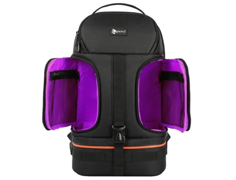 Mochila SLOWMOOSE Dslr Impermeable para Cámara de Vídeo Estuche de Trípode (Morado)