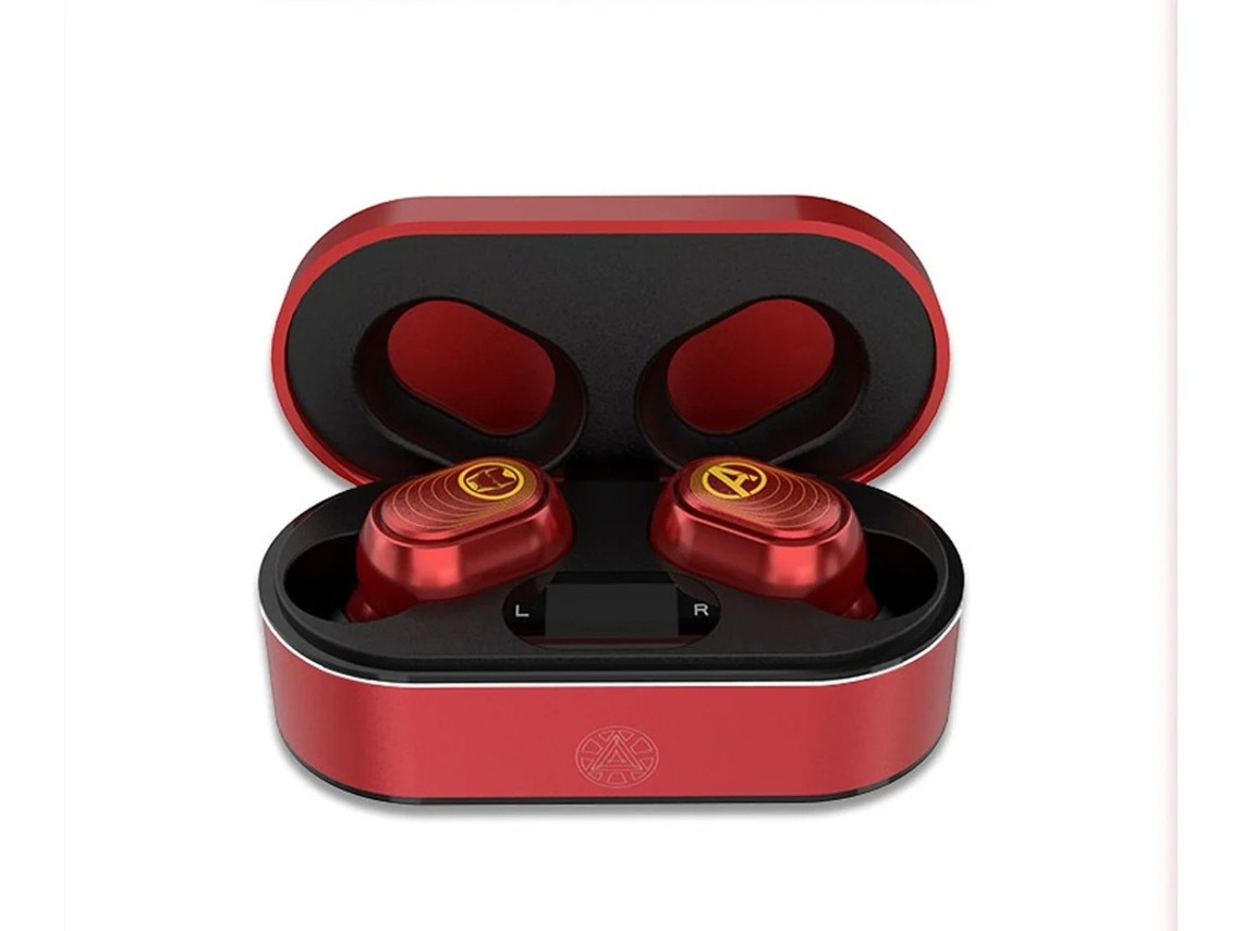 Auriculares Yizhood True Wireless Bluetooth Rojo