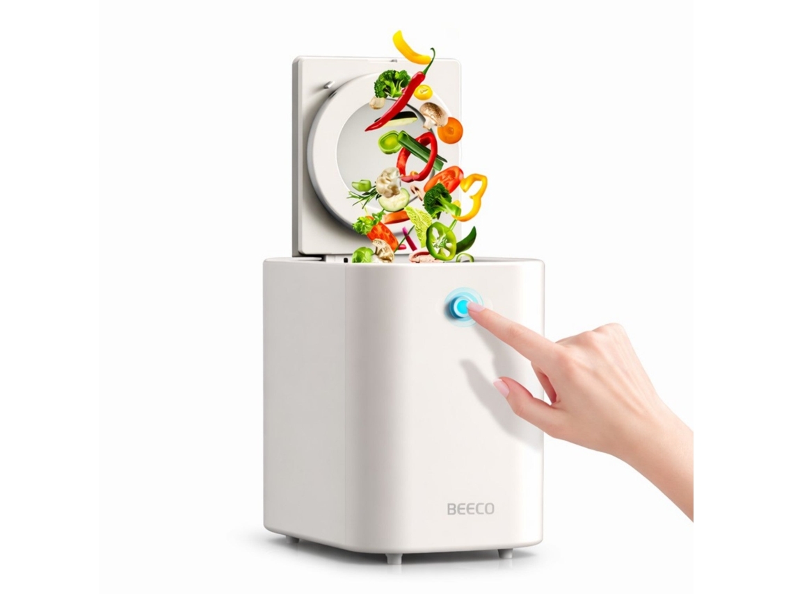 Compostador De Cocina | Beeco | Hqd-260c | 2,5l, 470w, 6 Modos, Blanco