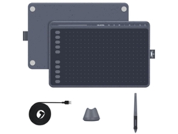 Tableta Gráfica HUION HS611 (Gris - 258.4 x 161.5 mm)