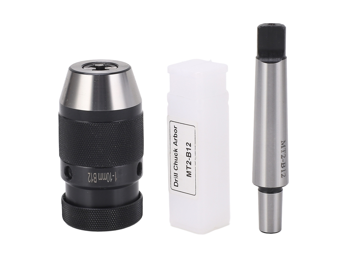 Portabrocas Autoblocante Sin Llave De 1-10 Mm B12 Con Eje Mt2 Para B12