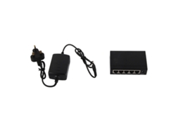 Conmutador Ethernet De 5 Puertos 10/100 Mbps, Plug And Play, Concentrador Divisor No Gestionado Para El Hogar/oficina.