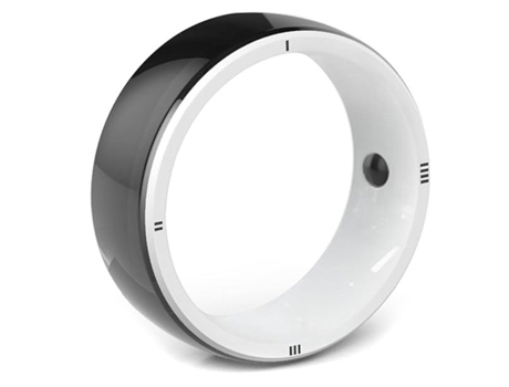 Smart Ring Chronus R5 128 GB para compartir unidad función NFC 6 tarjetas RFID integradas para iOS Android (blanco y negro L) BISBISOUS