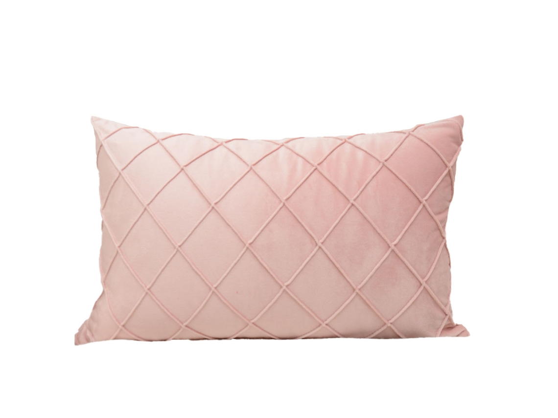 Funda De Almohada Rectangular Con Estampado De Rayas De Colores Lisos Y Sencillos