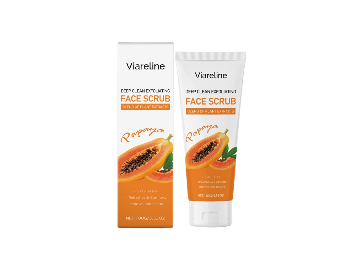 Gel limpiador facial de papaya para cepillo facial