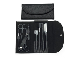 Set De 8 Herramientas Para El Cuidado De Las Cejas Con Tijeras, Pinzas Y Cuchilla De Afeitar Profesional.