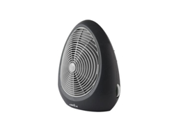 Termoventilador Eléctrico Perugia Negro/gris 2000w 2 Potencias 3 Funciones Termostato (30,5x27x16cm)