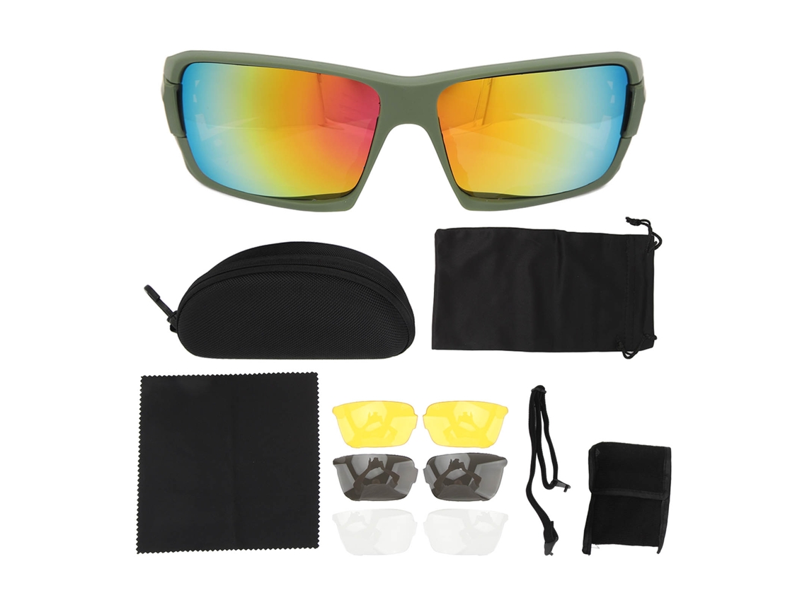 2026-gafas De Sol Deportivas Resistentes A Impactos Y Viento Para Ciclismo Y Senderismo Deportivo Od Green