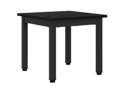 Maison Exclusive - Mesa De Café Roble Negro 40 X 40 X 36 Cm Madera De Ingeniería