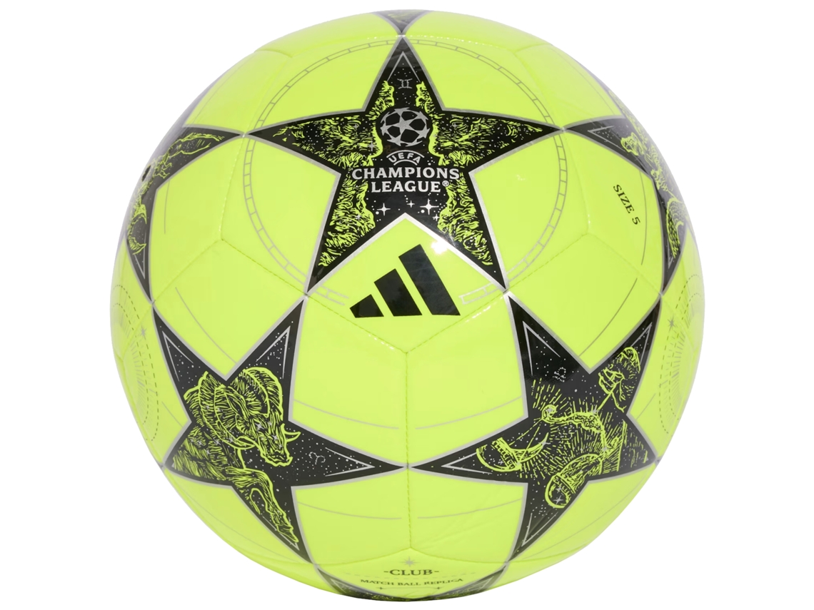 Balón de clubes de la UEFA Champions League Adidas JP1537, unisex, balones de fútbol ADIDAS (amarillo, talla 4 EU)