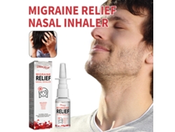 Inhalador nasal para el alivio de la migraña, spray de acción rápida para el alivio de las molestias nasales con xanthium y propóleo.