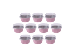 10 Unidades de Moldes para Cupcakes Allinless