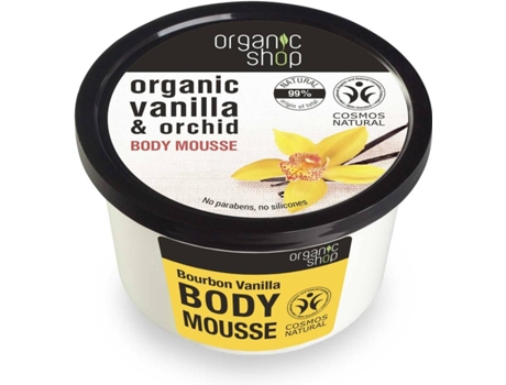 Crema Corporal ORGANIC SHOPVainilla Bourbon(250 ml)