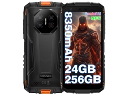 Smartphone robusto Doogee Fire 3 Ultra 5,5'' 24 GB 256 GB 8350 mAh Android 15 Laranja