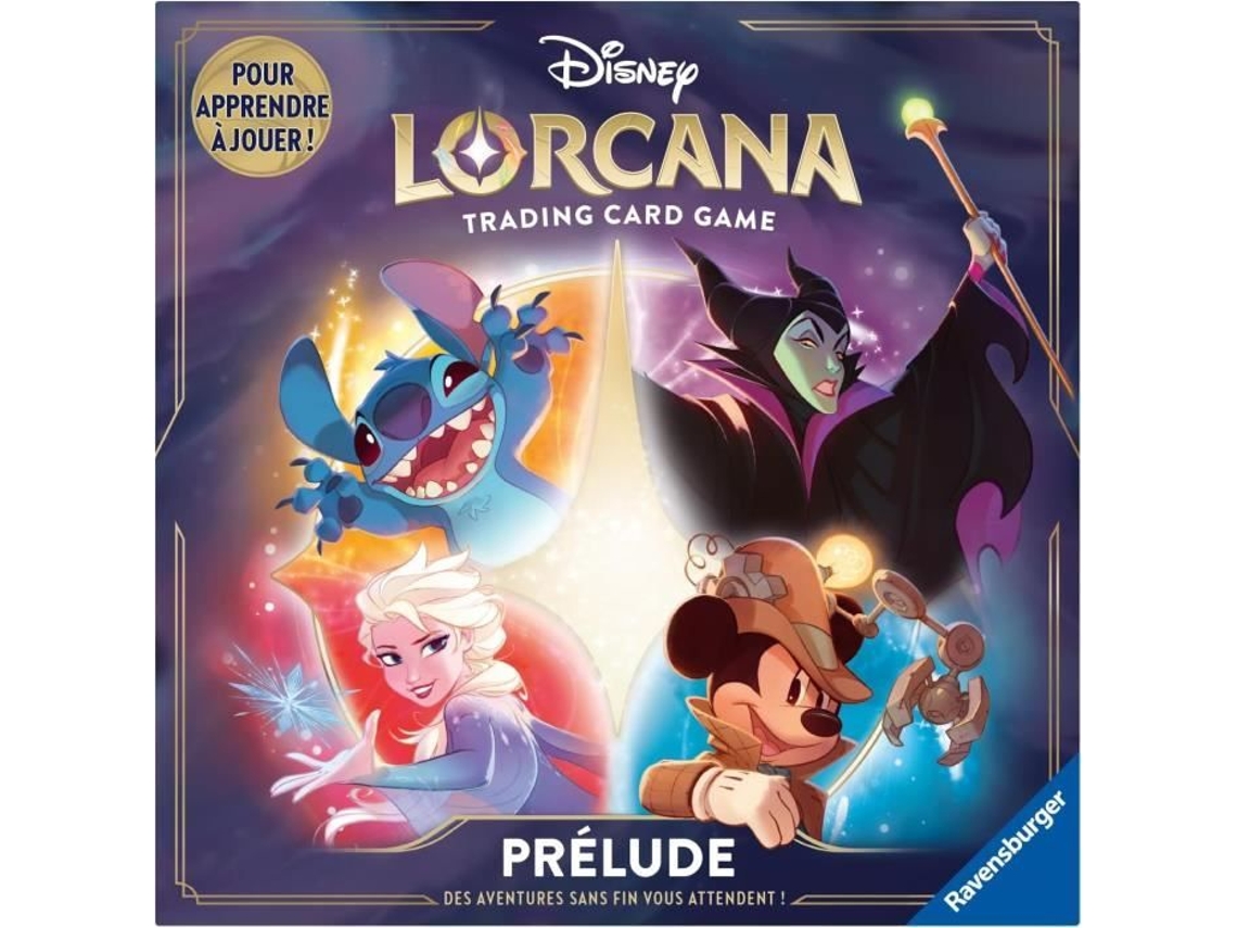 Juego de cartas Disney Lorcana TCG Prelude, 8 años - 11098401, Ravensburger