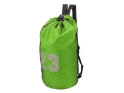 Mochila Deportiva Con Cordón De Tela Oxford Para Entrenamiento Fitness Baloncesto Fútbol Verde