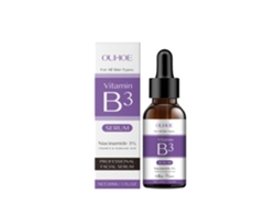 Sérum hidratante con vitamina B3 para una piel hidratada.