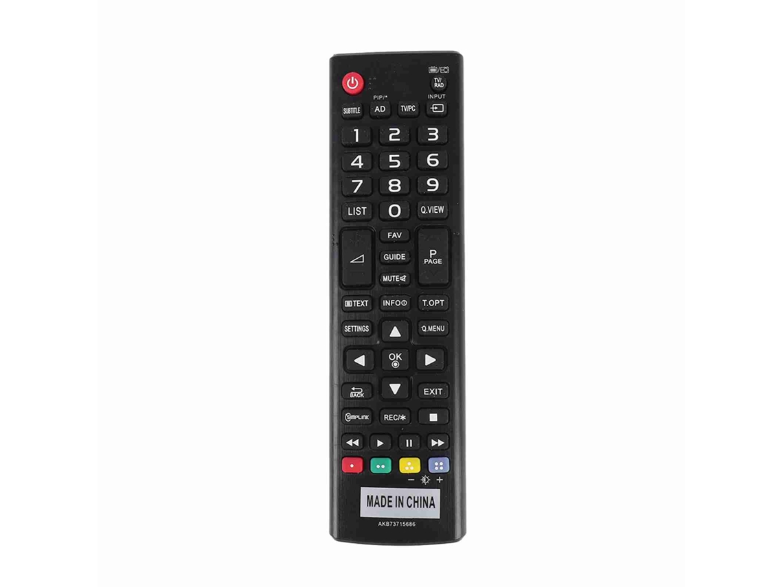 Controle Remoto para TV Smart AKB7371568, com Função Substituição, Compatível com Modelos