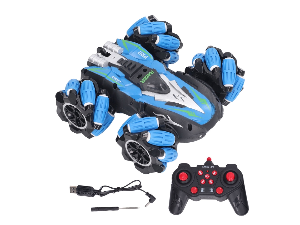 Jinwei-coche De Control Remoto 2.4g Recargable Con Rotación 360 Grados, Drift De Alta Velocidad Para Niños Y Niñas Mayores De 6 Años Azul