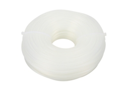 Hilo De Nailon Blanco Para Desbrozadora, 2,65 Mm X 70 M, Para Cortacésped.