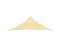 Parasol Hdpe Triangular 3,6 x 3,6 x 3,6 m Beige