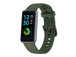 Correa de Silicona ajustable hebilla para Realme Band 2 - verde intenso