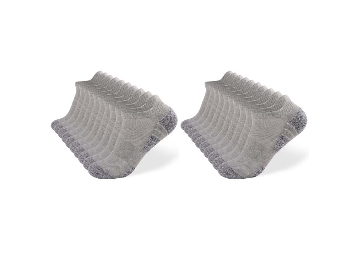 10 Pares De Calcetines Unisex Transpirables Y Acolchados Para Correr, Calcetines Tobilleros Y Calcetines Bajos Para Deportes Al Aire Libre.