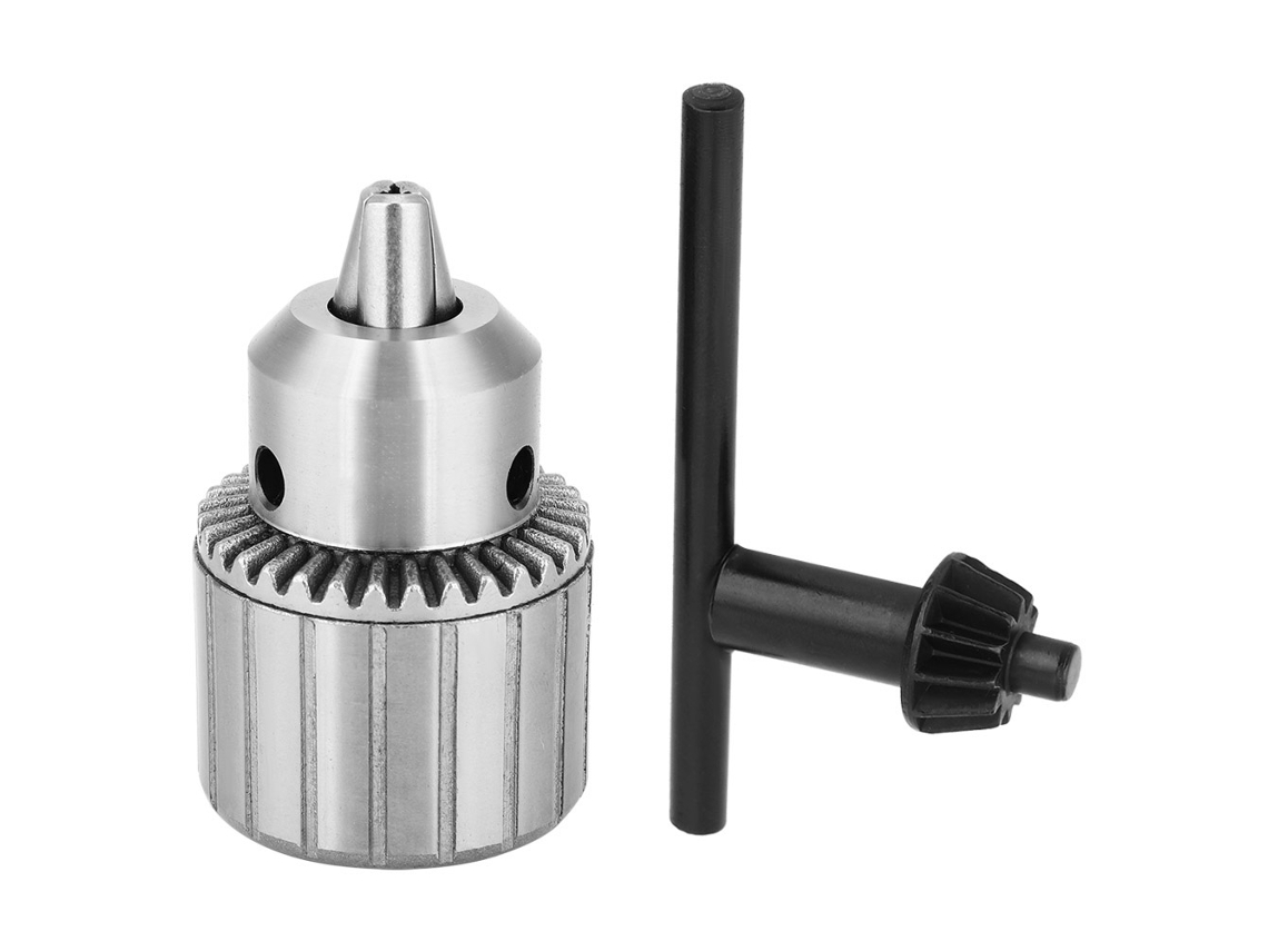 Mordaza De Acero Para Taladro Con Llave De 1,5-13 Mm Y Rosca 1/2-20unf Para Taladro Eléctrico