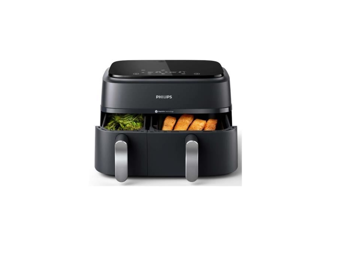 Freidora Sin Aceite PHILIPS 9L 2750W Negra Na351.00