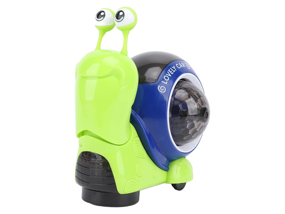 Dan26-juguete Caracol Eléctrico Para Bebé Con Luces Y Música Cute Mejora Habilidad Manual Animal Electrónico Gateador
