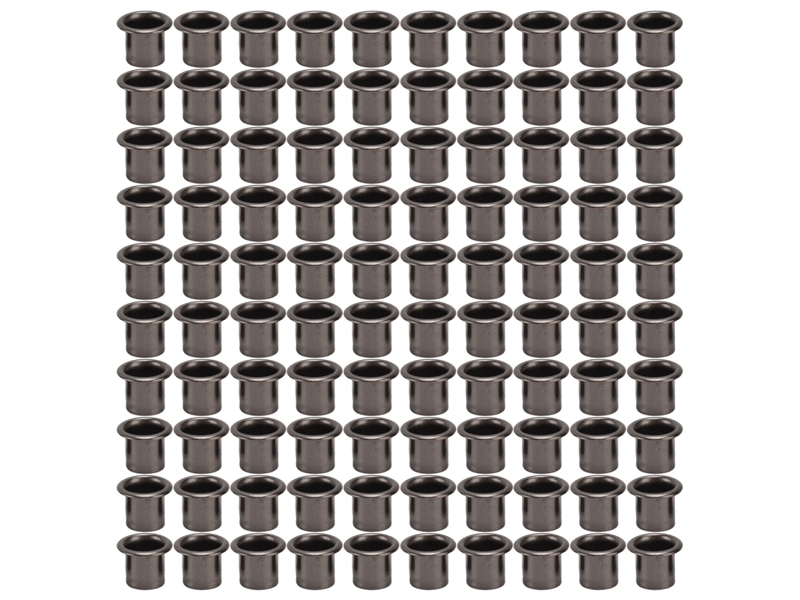 100 Piezas De Ojales Metálicos Redondos Para Clavos, Sujetadores Para Manualidades, Accesorios De Cuero, Bricolaje, 7 Mm