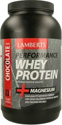 Lamberts Whey Protein suplemento para deportistas sabor chocolate 1000 gr complemento alimenticio 1