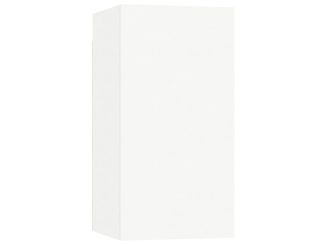 Mueble de Armario Tv 30,5X30X60 Cm Contrachapado Blanco