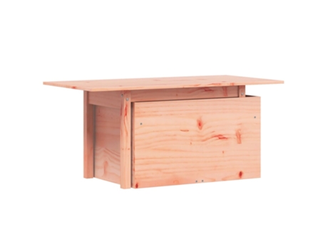 Mesa de jardín madera maciza Douglas VIDAXL (100x50x75 cm)