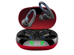 Auriculares Yizhood Bluetooth Rojo