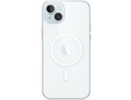 Funda APPLE iPhone 15 Plus Clear Case com MagSafe (Transparente)