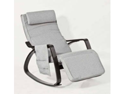 Sillón SOBUY (Negro, Gris - 66x92x80 cm)