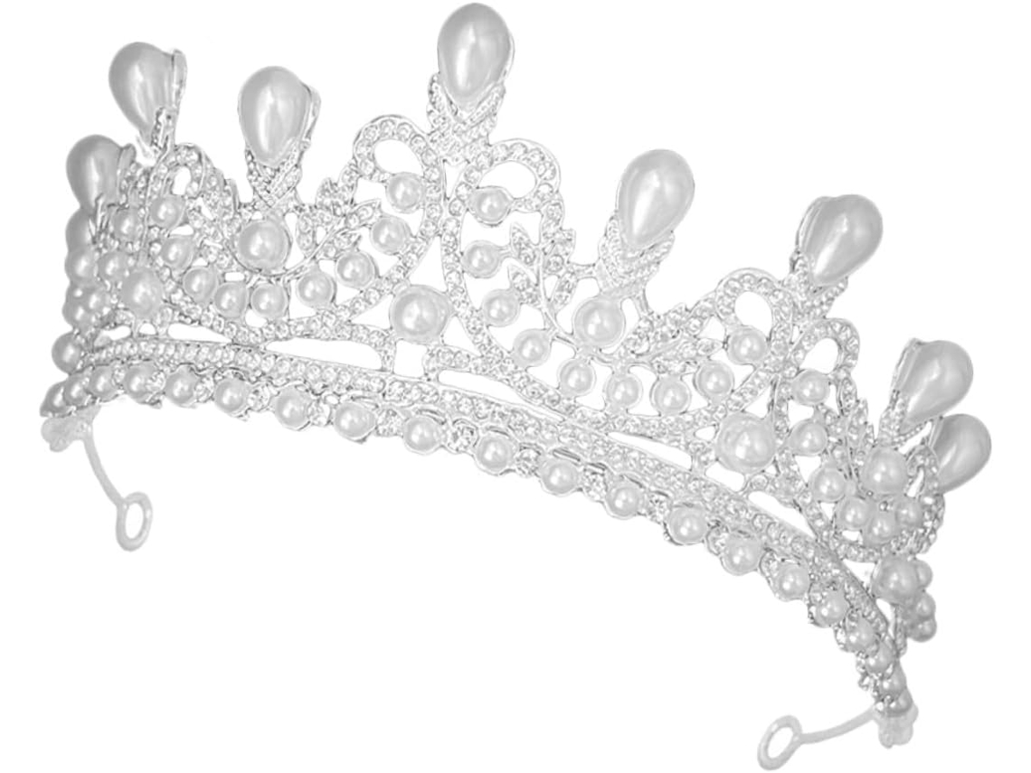 Cuelloronne De Mariage Perles Effet Goutte D'eau Diadème Para Demoiselle D'honneur Accesorio Cabeza F...