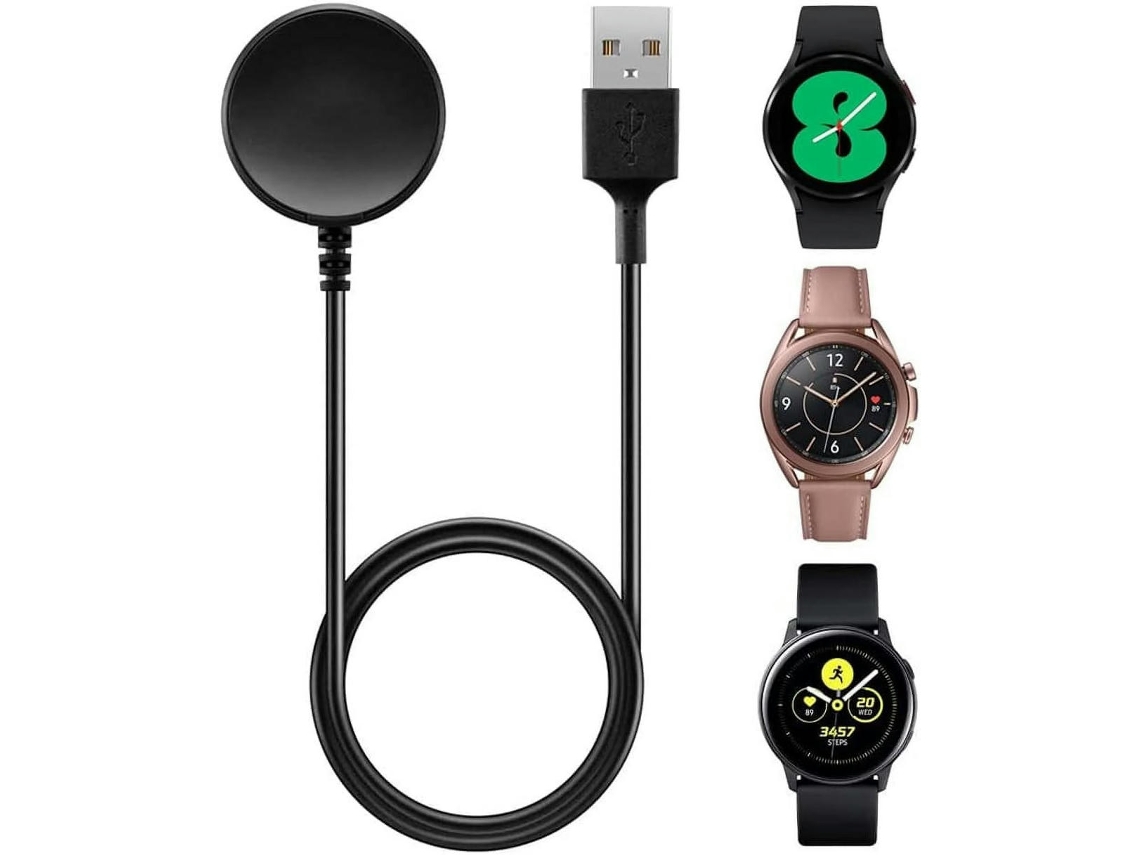 Cargador para SIURN Samsung Galaxy Watch 4/4 Classic/3/Active 2/Active, soporte de base Compatible con Galaxy Watch 6/5/4//3/Active 2/Active