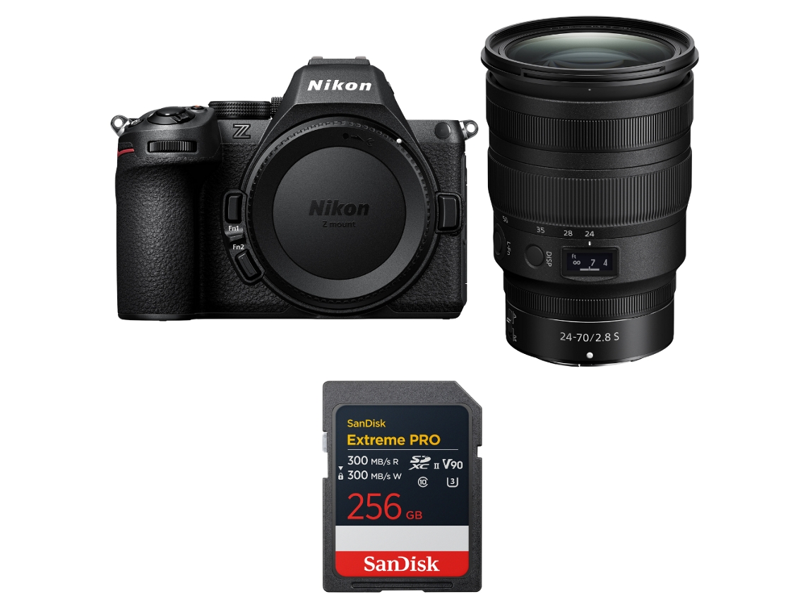 Nikon Z5 Ii + 24-70mm F/2.8 S + 1 Sandisk 256gb Extreme Pro Uhs-ii Sdxc + Ebook “20 Consejos Para Fotos Que Impactan”