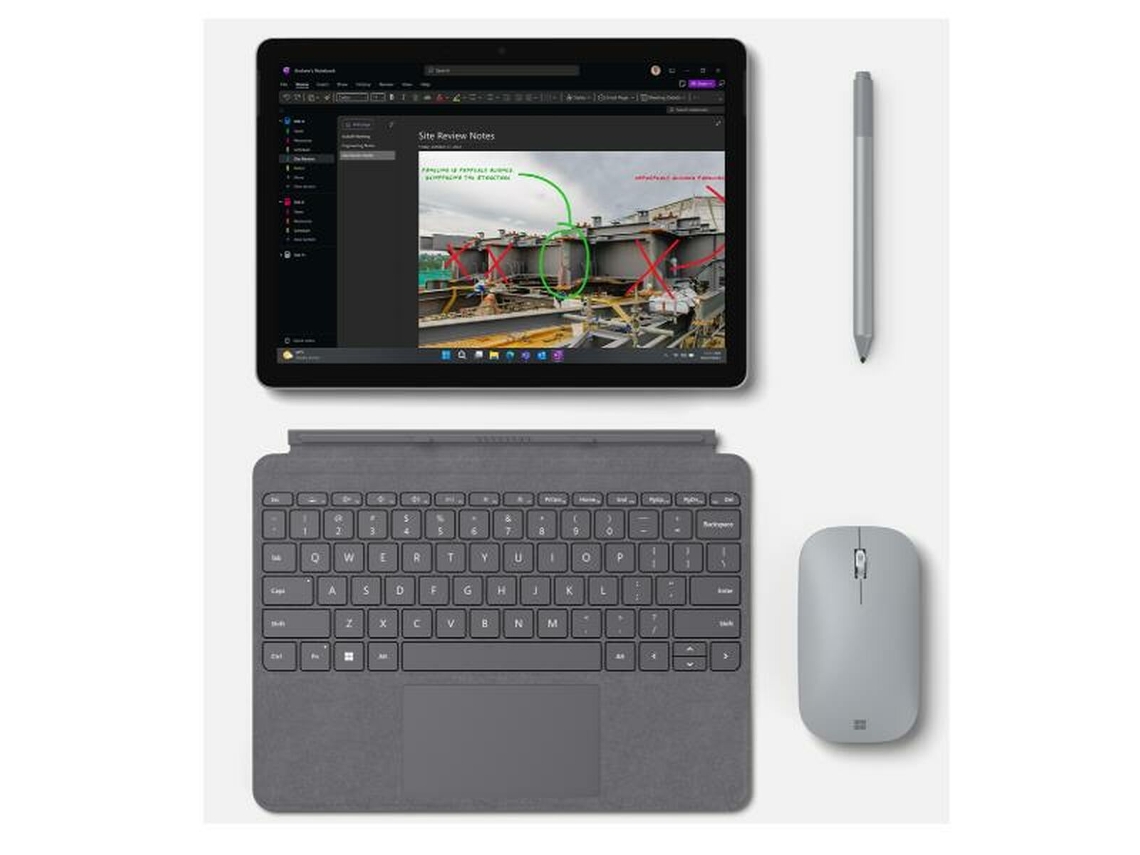 Tablet MICROSOFT XGT-00005 (64 GB - Platino - 8 GB RAM - 10,5" - Enchufe EU)