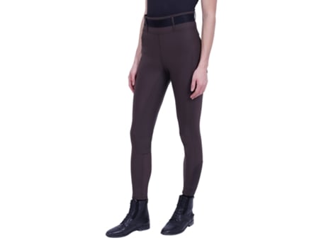 Leggings de Mujer para Equitación HV POLO Mallas Full Grip Marrón (40)