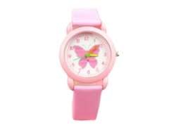 Reloj de pulsera infantil con diseño de dibujos animados para uso diario, rosa, 21 x 2,9 cm, 1 unidad. GOKOCO