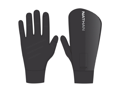 Guantes reflectantes convertibles NATHAN HyperNight XS