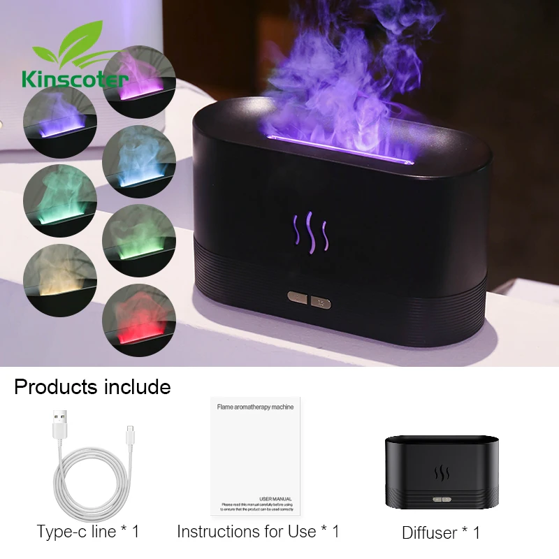 (black Pro) Difusor De Aromas, Umidificador De Ar, Atomizador, Difusor De Óleos Essenciais